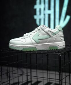 OFF-WHITE Out Of Office White Light Green