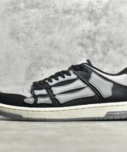 AMIRI Skel Top Low Grey and Black