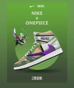 Roronoa Zoro V.2 Custom TS High Jordan 1