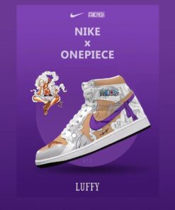Monkey D. Luffy V.6 Custom High-Top Jordan 1