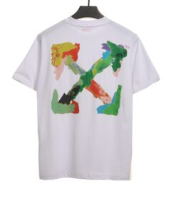 Off White Environmental Protection Graffiti T-Shirt