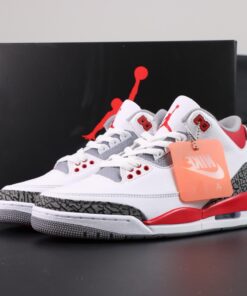 Jordan 3 Fire Red Reps – High-Quality Replica
