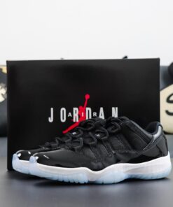 Jordan 11 Space Jam Reps – Black Patent Low OG Replica