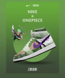 Zoro V.2 Custom High-Top Jordan 1