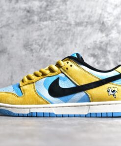 Nike SB Dunk Low x Powerpuff Girls Yellow Blue