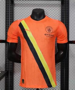 Manchester City Orange Jersey 2025/26