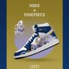 Monkey D. Luffy V.9 Custom High-Top Jordan 1