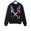 Off-White Purple Gradient Colorful Hoodie