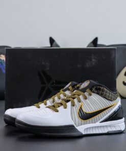 Kobe 4 Del Sol Reps – Replica Kobe 4 in White, Black & Yellow