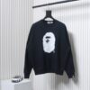 BAPE 24FW Ape Head Black Sweatshirt