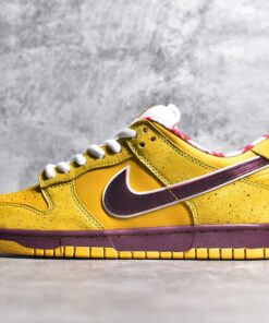 Yellow Lobster Dunks Reps – SB Dunk Low Replica with Suede