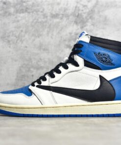 Travis Scott Jordan 1 Fragment Reps – High Military Blue Replica