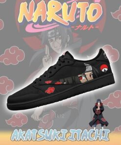 Akatsuki Itachi Uchiha V.2 Custom TS Low Jordan 1