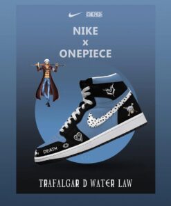 Trafalgar D. Water Law V.1 Custom High-Top Jordan 1