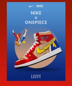 Monkey D. Luffy V.7 Custom High-Top Jordan 1