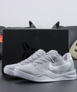 Kobe 8 Wolf Grey Reps | Protro Replica in Minimalist Grey Tones
