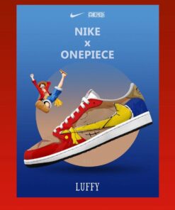 Monkey D. Luffy V.7 Custom TS Low Jordan 1