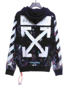 Off-White Starry Sky Zipper Hoodie