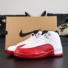 Jordan 12 Cherry Reps | 2023 Retro Replica in White & Varsity Red
