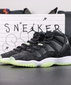 Jordan 11 Black Barely Volt Reps – 2025 Halloween Edition