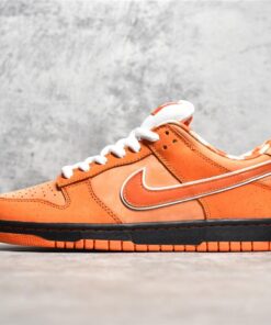 Orange Lobster Dunks Reps – SB Dunk Replica with Bold Suede