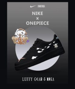Luffy Gear 5 Nika V.2 Custom Air Force 1
