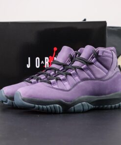 Jordan 11 Las Vegas Reps – Purple Suede AJ11 1:1 Build