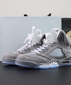 Air Jordan 5 Wolf Grey Reps – Classic Grey Jordan 5 Replica