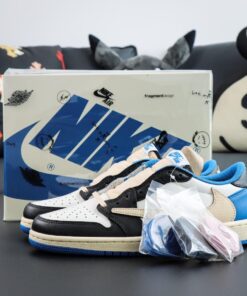 Travis Scott Fragment Design Jordan 1 Reps low - 1 :1 Replica