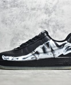 UA Nike Air Force 1 Low Skeleton "Black on Black" Reps