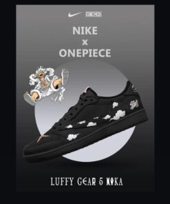 Luffy Gear 5 Nika V.2 Custom TS Low Jordan 1