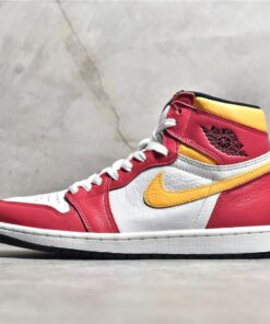 Jordan 1 Light Fusion Red Reps – Bold Retro High OG Replica