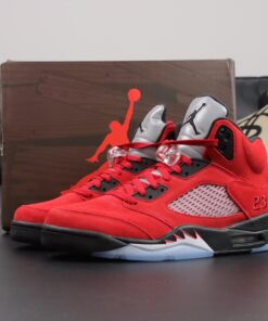Air Jordan 5 Toro Bravo Reps | Retro Red Suede Classic