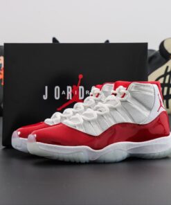 Jordan 11 Cherry Reps – Red and White Color 1:1 Quality Replica