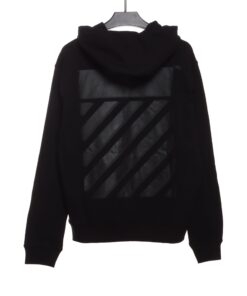 Off-White Overlapping Zebra Crossing Arrow Hoodie