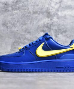 AMBUSH x Nike Air Force 1 Low "Game Royal and Vivid Sulfur"