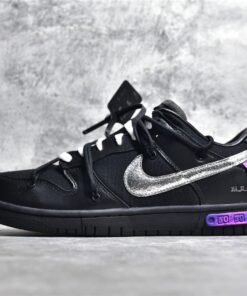 Off White Dunk Lot 50 – Black and Silver Final Edition of “The 50”