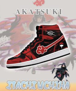 Akatsuki Itachi Uchiha V.7 Custom High Jordan 1