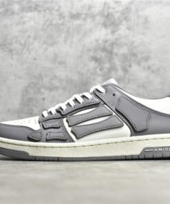 AMIRI Skel Top Low White and Grey
