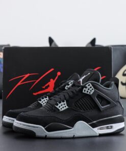 Jordan 4 Retro SE Black Canvas Reps