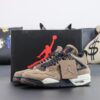 Jordan 4 Travis Scott Mocha Reps – F&F Suede Replica Shoes