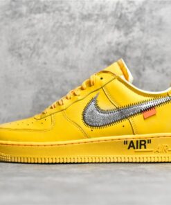 Off White Air Force 1 University Gold Reps – AF1 Low Replica