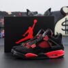 Jordan 4 Red Thunder Reps – Black & Red Replica Sneakers