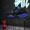 Jordan 4 Blue Thunder Reps – Black and Blue Concept Edition