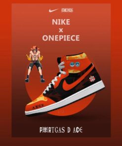 Portgas D. Ace V.3 Custom High-Top Jordan 1