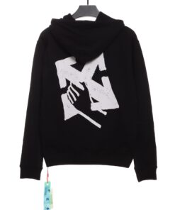 Off-White Palm Cut Printed Hoodie
