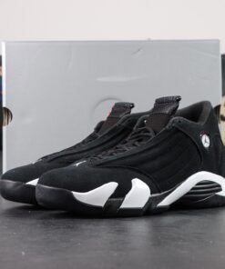 Jordan 14 Bred Reps – Black and White AJ14 Style