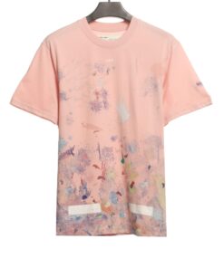 Off-White Fireworks T-Shirt Pink