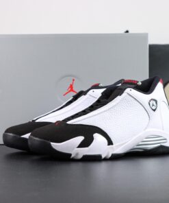 Jordan 14 Black Toe Reps – Clean White & Black Retro Style