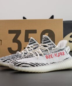 Yeezy 350 Zebra Reps – Primeknit Boost Replica in Black & White